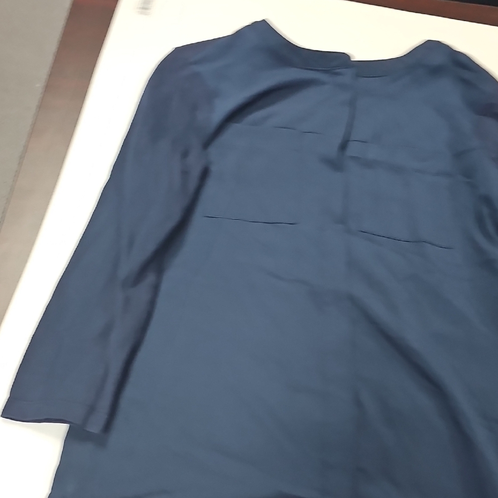 Van Heusen Navy Long Sleeve Dress